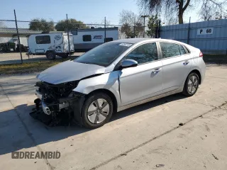 2022 Hyundai Ioniq Blue with VIN KMHC65LC8NU281734, listed as a Copart auction lot 42802745 with 40,832 mi miles and Salvage Title. Bid and sale history available at DreamBid. Image 1.