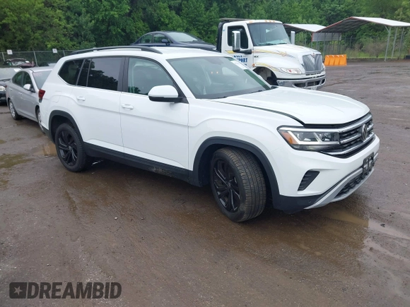 2023 Volkswagen Atlas SE with VIN 1V2HP2CA0PC544469, listed as a IAAI auction lot 42274112 with 19,097 mi miles and . Bid and sale history available at DreamBid. Image 1.