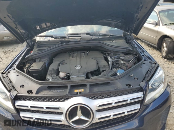 2017 Mercedes-Benz GLS 450 with VIN 4JGDF6EE3HA830769, listed as a Copart auction lot 58771524 with 60,109 mi miles and Salvage Title. Bid and sale history available at DreamBid. Image 12.