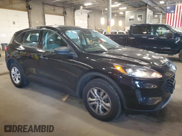2021 Ford Escape S with VIN 1FMCU9F6XMUA14323, listed as a Copart auction lot 62992045 with 44,770 mi miles and Salvage title. Bid and sale history available at DreamBid. Image 4.