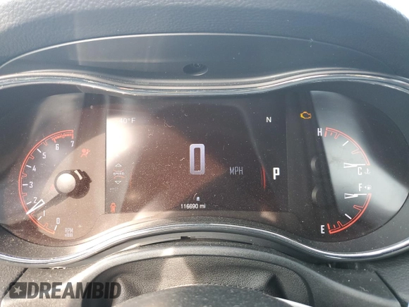 2015 Dodge Durango R/T with VIN 1C4SDHCT7FC714698, listed as a Copart auction lot 47348125 with 116,690 mi miles and Salvage Title. Bid and sale history available at DreamBid. Image 9.