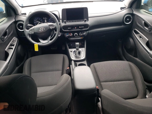 2022 Hyundai Kona SEL with VIN KM8K62AB2NU912837, listed as a Copart auction lot 50878275 with 87,325 mi miles and Salvage Title. Bid and sale history available at DreamBid. Image 8.
