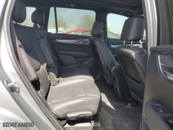 2023 Cadillac XT6 FWD Luxury with VIN 1GYKPAR47PZ113833, listed as a Copart auction lot 49066235 with 25,794 mi miles and Salvage Title. Bid and sale history available at carsss.com. Image 10.
