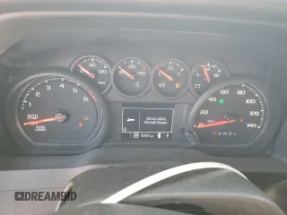2022 Chevrolet Silverado 1500 Custom with VIN 1GCPDBEK4NZ522349, listed as a Copart auction lot 49416685 with 15,747 mi miles and Salvage Title. Bid and sale history available at carsss.com. Image 9.