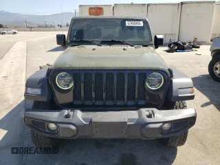 2021 Jeep Wrangler Unlimited Willys z VIN 1C4HJXDN5MW683606, wystawiony jako Copart lot #57485965 z przebiegiem 71 574 mil mil oraz Szkoda całkowita • Salvage title. Historia ofert i sprzedaży dostępna na DreamBid. Obrazek 5.
