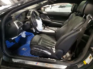 2013 BMW 6 Series 650i with VIN WBAYM9C56DDW20172, listed as a Copart auction lot 44618485 with Not Provided miles and Clean Title. Bid and sale history available at carsss.com. Image 7.