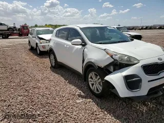 2017 Kia Sportage LX with VIN KNDPM3AC0H7122843, listed as a Copart auction lot 51868555 with 100,617 mi miles and Salvage Title. Bid and sale history available at carsss.com. Image 12.