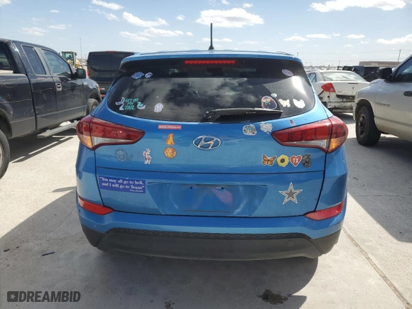 2018 Hyundai Tucson SE with VIN KM8J23A43JU660556, listed as a Copart auction lot 49116875 with 69,321 mi miles and Salvage Title. Bid and sale history available at carsss.com. Image 6.
