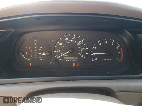 2000 Toyota Camry CE with VIN JT2BG22K9Y0452547, listed as a Copart auction lot 52342835 with 191,788 mi miles and Salvage Title. Bid and sale history available at carsss.com. Image 9.