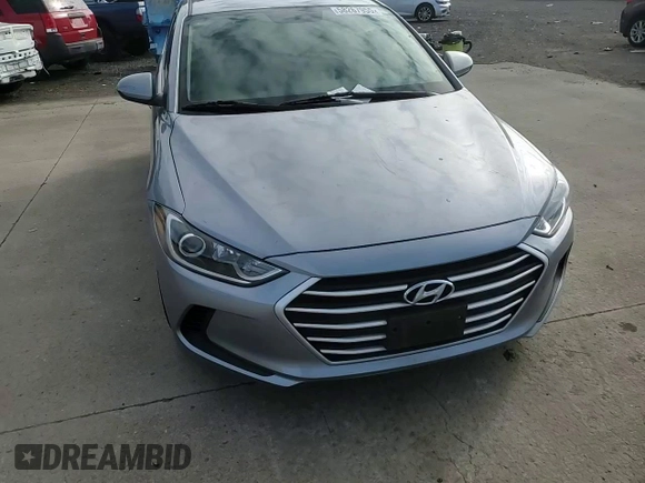 2017 Hyundai Elantra SE with VIN 5NPD74LF1HH079052, listed as a Copart auction lot 58267955 with Not provided miles and Salvage title. Bid and sale history available at DreamBid. Image 13.