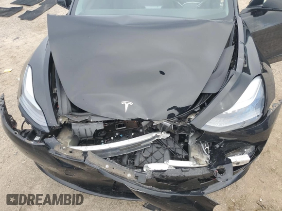 2022 Tesla Model 3 Performance with VIN 5YJ3E1EC1NF267857, listed as a Copart auction lot 88029995 with 38,080 mi miles and Salvage Title. Bid and sale history available at DreamBid. Image 12.
