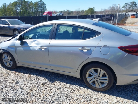 2020 Hyundai Elantra SEL with VIN 5NPD84LF3LH607891, listed as a IAAI auction lot 41726596 with 73,161 mi miles. Bid and sale history available at carsss.com. Image 14.