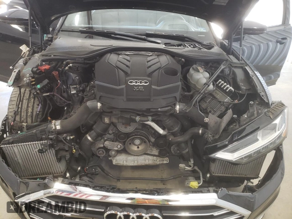 2019 Audi A8 L with VIN WAU8DAF88KN003337, listed as a Copart auction lot 40893973 with 55,908 mi miles. Bid and sale history available at carsss.com. Image 11.