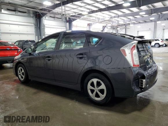 2013 Toyota Prius One with VIN JTDKN3DUXD1649944, listed as a Copart auction lot 52382095 with 233,680 mi miles and Salvage Title. Bid and sale history available at carsss.com. Image 2.