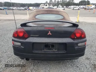 2001 Mitsubishi Eclipse GT with VIN 4A3AE85H31E023387, listed as a Copart auction lot 44310745 with 117,074 mi miles and Clean Title. Bid and sale history available at DreamBid. Image 6.