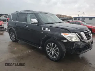 2020 Nissan Armada SL with VIN JN8AY2NC2L9618260, listed as a Copart auction lot 57082664 with 110,695 mi miles and Clean Title. Bid and sale history available at carsss.com. Image 4.
