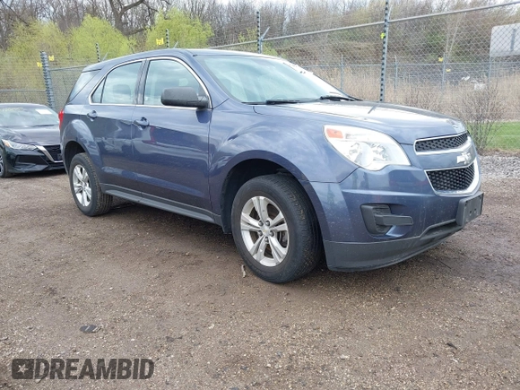 2014 Chevrolet Equinox LS z VIN 2GNALAEK7E6360917, wystawiony jako IAAI lot #42114458 z przebiegiem 128 732 mil mil oraz . Historia ofert i sprzedaży dostępna na DreamBid. Obrazek 1.