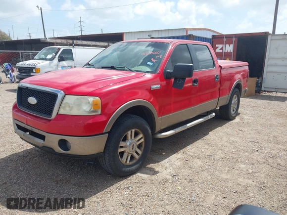 2006 Ford F-150 XLT с VIN 1FTPW12V06KD44274, выставлен на аукционе IAAI как лот 42633037 с пробегом 298 345 миль миль и . История ставок и продаж доступна на DreamBid. Изображение 2.
