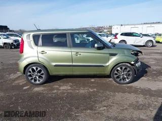 2012 Kia Soul + with VIN KNDJT2A63C7436086, listed as a IAAI auction lot 41299947 with 118,217 mi miles. Bid and sale history available at carsss.com. Image 13.