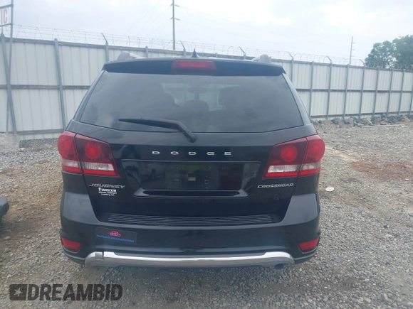 2017 Dodge Journey Crossroad Plus with VIN 3C4PDCGB7HT500909, listed as a IAAI auction lot 42378060 with 90,338 mi miles and . Bid and sale history available at DreamBid. Image 16.