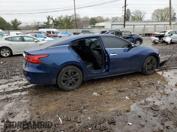 2021 Nissan Maxima SV with VIN 1N4AA6CVXMC503489, listed as a Copart auction lot 51857425 with Not Provided miles and Salvage Title. Bid and sale history available at DreamBid. Image 3.