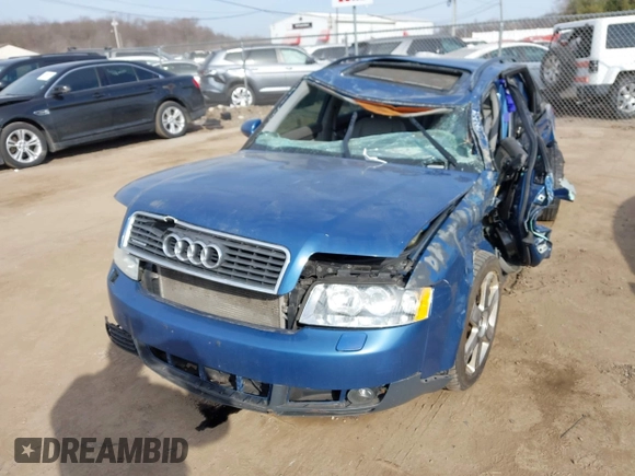 2003 Audi A4 1.8T with VIN WAUVC68E83A326141, listed as a IAAI auction lot 41803295 with 116,842 mi miles. Bid and sale history available at carsss.com. Image 2.