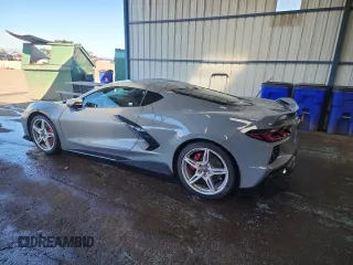 2024 Chevrolet Corvette 2LT z VIN 1G1YB2D48R5108901, wystawiony jako Copart lot #47093985 z przebiegiem 9 730 mil mil oraz Szkoda całkowita • Salvage title. Historia ofert i sprzedaży dostępna na DreamBid. Obrazek 2.