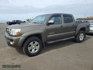 2010 Toyota Tacoma PreRunner with VIN 3TMJU4GN3AM096349, listed as a Copart auction lot 43067045 with NaN miles and Salvage Title. Bid and sale history available at carsss.com. Image 1.