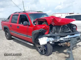 2003 Chevrolet Avalanche with VIN 3GNEK13T93G305807, listed as a IAAI auction lot 42505113 with 342,236 mi miles and . Bid and sale history available at DreamBid. Image 1.
