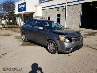 2011 Kia Rio LX with VIN KNADH4A3XB6926719, listed as a Copart auction lot 50639625 with 175,967 mi miles and Salvage Title. Bid and sale history available at carsss.com. Image 10.