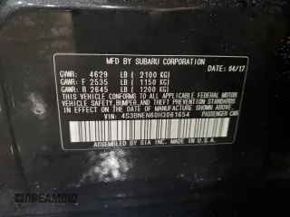 2017 Subaru Legacy Limited with VIN 4S3BNEN60H3061654, listed as a Copart auction lot 89159855 with 146,884 mi miles and Salvage Title. Bid and sale history available at carsss.com. Image 12.