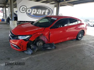 2021 Honda Civic LX z VIN 2HGFC2F62MH557889, wystawiony jako Copart lot #57322025 z przebiegiem 36 949 mil mil oraz Szkoda całkowita • Salvage title. Historia ofert i sprzedaży dostępna na DreamBid. Obrazek 1.