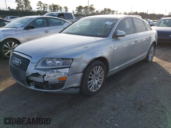 2006 Audi A6 with VIN WAUDG74FX6N073194, listed as a IAAI auction lot 41514491 with 999,999 mi miles. Bid and sale history available at carsss.com. Image 2.
