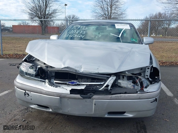 2003 Chevrolet Impala with VIN 2G1WF52E639136361, listed as a IAAI auction lot 41216021 with 135,055 mi miles. Bid and sale history available at carsss.com. Image 12.