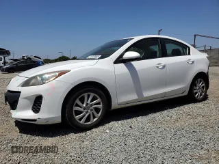 2012 Mazda 3 i Touring with VIN JM1BL1V81C1545367, listed as a Copart auction lot 61533065 with 173,271 mi miles and Salvage title. Bid and sale history available at DreamBid. Image 1.