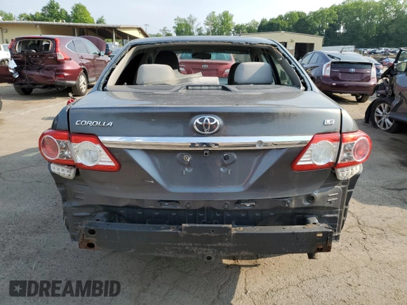 2012 Toyota Corolla L z VIN 2T1BU4EE2CC784314, wystawiony jako Copart lot #57239015 z przebiegiem 168 527 mil mil oraz Szkoda całkowita • Salvage title. Historia ofert i sprzedaży dostępna na DreamBid. Obrazek 6.