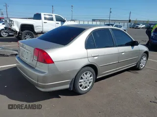2004 Honda Civic LX with VIN 2HGES16514H531364, listed as a IAAI auction lot 42019042 with 185,481 mi miles and . Bid and sale history available at DreamBid. Image 4.