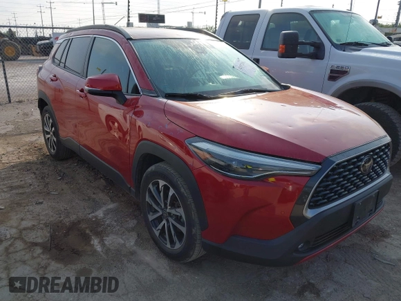 2022 Toyota Corolla Cross XLE with VIN 7MUEAAAG2NV004274, listed as a IAAI auction lot 42057280 with 21,734 mi miles and . Bid and sale history available at DreamBid. Image 1.