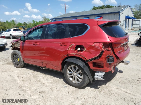 2020 Hyundai Santa Fe SEL with VIN 5NMS33AD2LH243834, listed as a Copart auction lot 50924775 with 5,764 mi miles and Salvage Title. Bid and sale history available at carsss.com. Image 2.