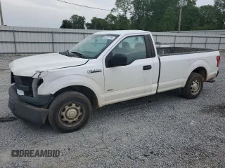 2016 Ford F-150 XL with VIN 1FTMF1CP0GKE26834, listed as a Copart auction lot 52312184 with 147,604 mi miles and Salvage Title. Bid and sale history available at carsss.com. Image 1.