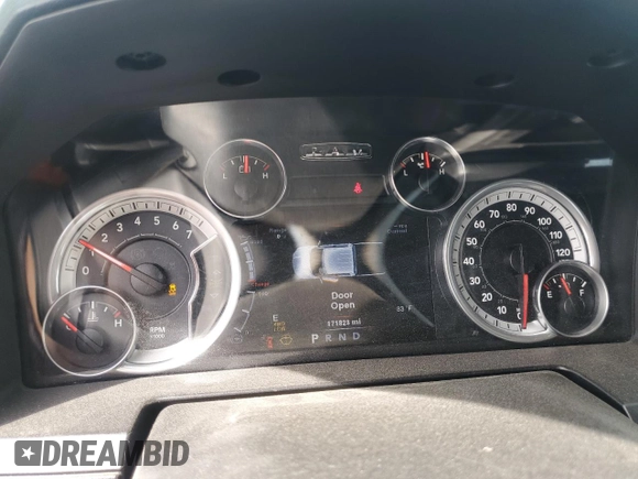 2013 Ram 1500 Sport with VIN 1C6RR7UT9DS710185, listed as a Copart auction lot 49458815 with 171,823 mi miles and Salvage title. Bid and sale history available at DreamBid. Image 9.