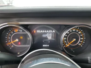 2020 Jeep Wrangler Unlimited Sahara with VIN 1C4HJXEN8LW181508, listed as a Copart auction lot 60907555 with 85,343 mi miles and Salvage title. Bid and sale history available at DreamBid. Image 9.
