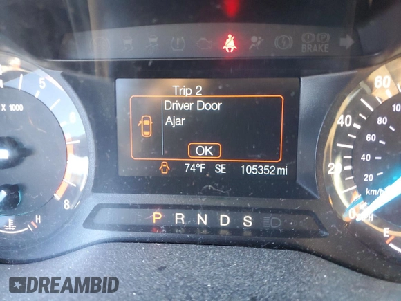 2016 Ford Fusion SE with VIN 3FA6P0H76GR179281, listed as a Copart auction lot 47288245 with 105,352 mi miles and Salvage Title. Bid and sale history available at DreamBid. Image 9.
