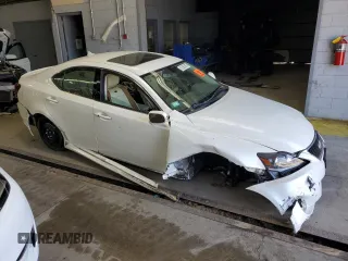 2011 Lexus IS 250 z VIN JTHCF5C23B5050739, wystawiony jako Copart lot #62362395 z przebiegiem Nie podano mil oraz Szkoda całkowita • Salvage title. Historia ofert i sprzedaży dostępna na DreamBid. Obrazek 4.