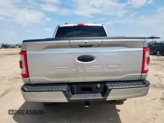 2023 Ford F-150 XL with VIN 1FTFW1ED3PFB64344, listed as a Copart auction lot 55409115 with 20,817 mi miles and Salvage title. Bid and sale history available at DreamBid. Image 6.