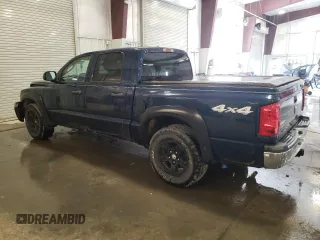 2006 Dodge Dakota SLT with VIN 1D7HW48KX6S664923, listed as a Copart auction lot 48756195 with 155,012 mi miles and Salvage Title. Bid and sale history available at carsss.com. Image 2.