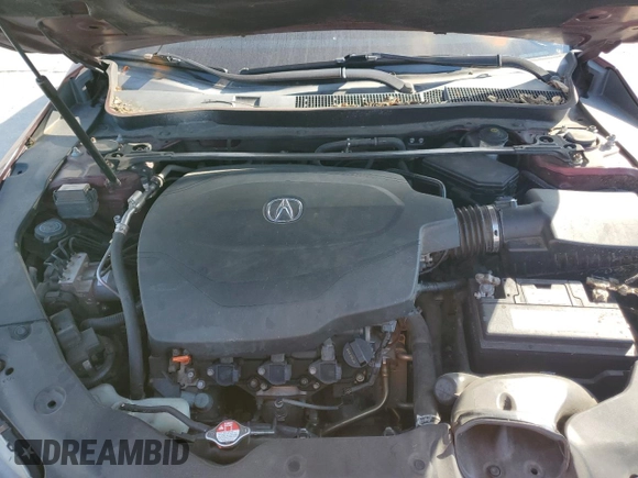 2015 Acura TLX V6 Tech with VIN 19UUB2F50FA022143, listed as a Copart auction lot 53812365 with 162,764 mi miles and Salvage Title. Bid and sale history available at carsss.com. Image 11.