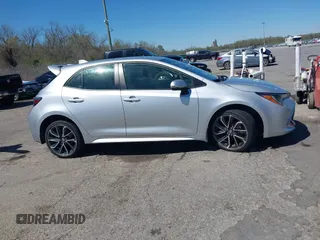 2022 Toyota Corolla Hatchback XSE with VIN JTNC4MBE1N3183637, listed as a IAAI auction lot 41802912 with 19,789 mi miles. Bid and sale history available at carsss.com. Image 13.