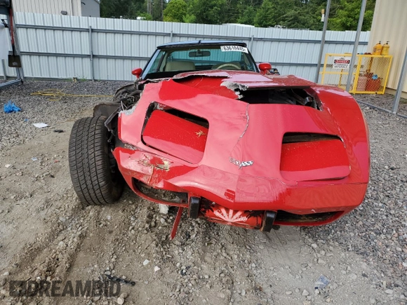 1979 Chevrolet Corvette with VIN 1Z8749S432394, listed as a Copart auction lot 63610445 with 62,086 mi miles and Salvage title. Bid and sale history available at DreamBid. Image 5.
