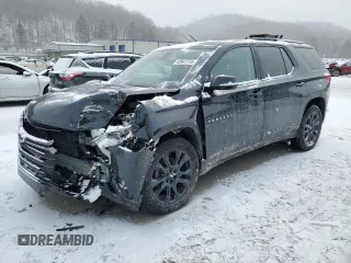 2019 Chevrolet Traverse RS with VIN 1GNEVJKW7KJ305949, listed as a Copart auction lot 45947775 with 172,597 mi miles and Salvage Title. Bid and sale history available at carsss.com. Image 1.